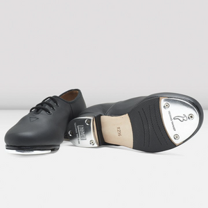 BLOCH BLACK LEATHER JAZZ TAP SHOES