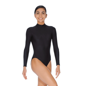 2008 - NYLON LYCRA TURTLE NECK LONG SLEEVE LEOTARD