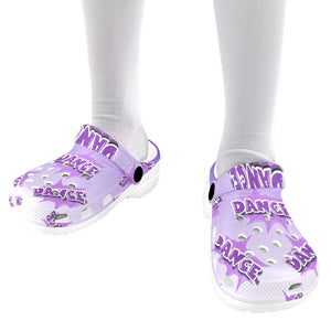 PRINT HUB - KIDS LILAC DANCE CLOGS