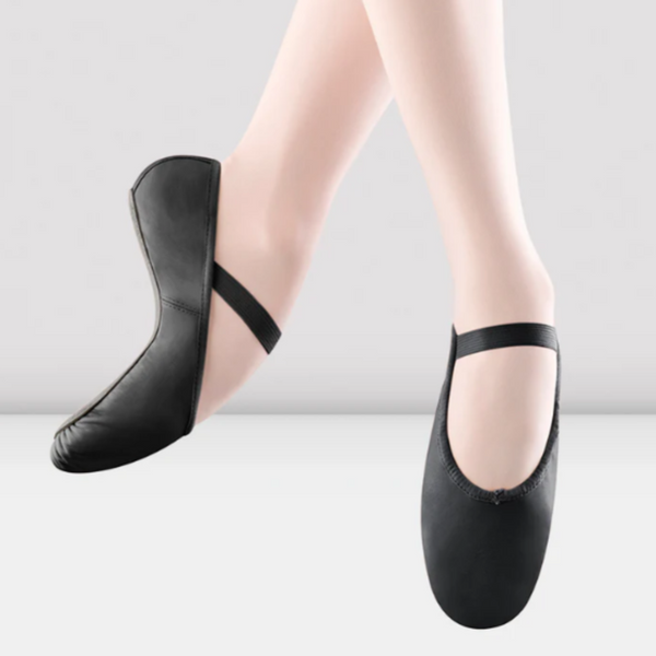 BLOCH S0209 - ARISE BLACK LEATHER BALLET SHOES