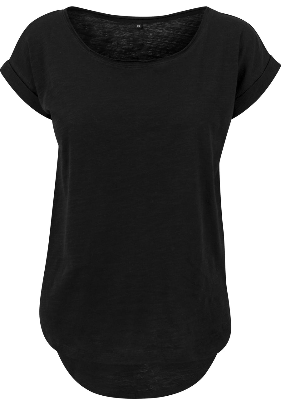 WOMENS LONG SLUB TEE