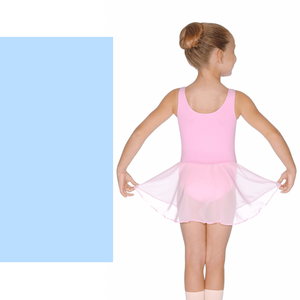 CHARLOTTE - MICROFIBRE SKIRTED LEOTARD (CHIFFON SKIRT)