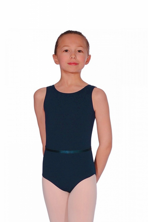 CJUNE - COTTON LYCRA SLEEVELESS LEOTARD WITH BELT