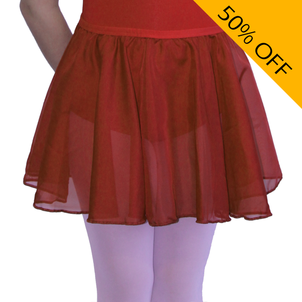 SALE -  JISTD - CHIFFON ISTD CIRCULAR SKIRT