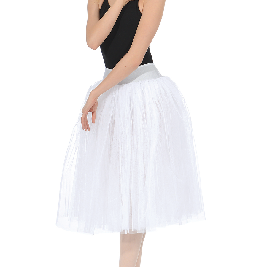 PTROM - ROMANTIC STYLE PULL ON NET TUTU SKIRT