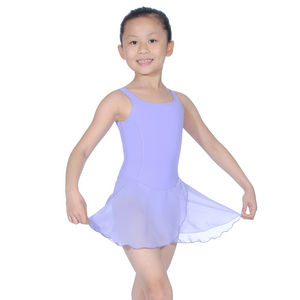 CHARLOTTE - MICROFIBRE SKIRTED LEOTARD (CHIFFON SKIRT)