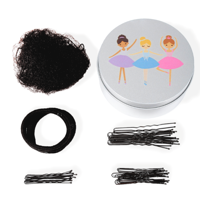 RVHAIR - BALLET TIN WITH HAIR ACCESSORIES