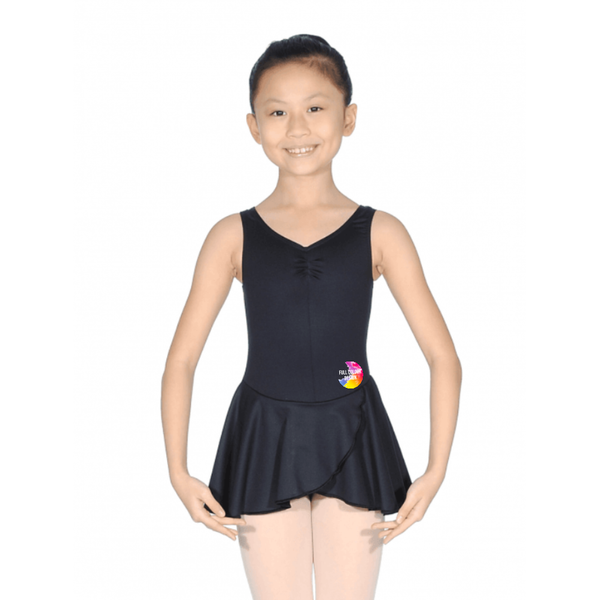 PRINT HUB - MEDLEY - PERSONALISED MICROFIBRE RUCHE FRONT SKIRTED LEOTARD