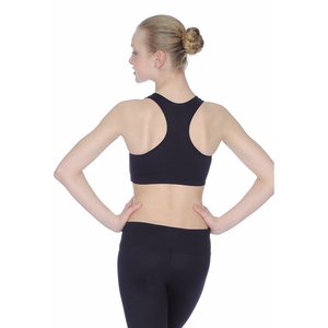 PRINT HUB - MOTION - PERSONALISED MICROFIBRE MUSCLE BACK CROP TOP