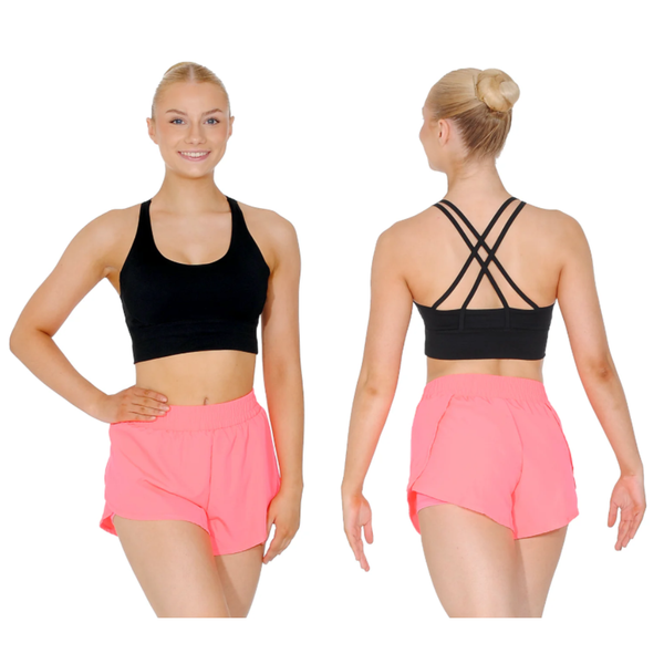 RVMYA - MICROFIBRE STRAPPY CROP TOP