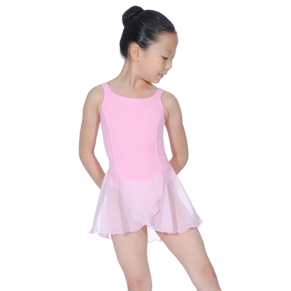 CHARLOTTE - MICROFIBRE SKIRTED LEOTARD (CHIFFON SKIRT)