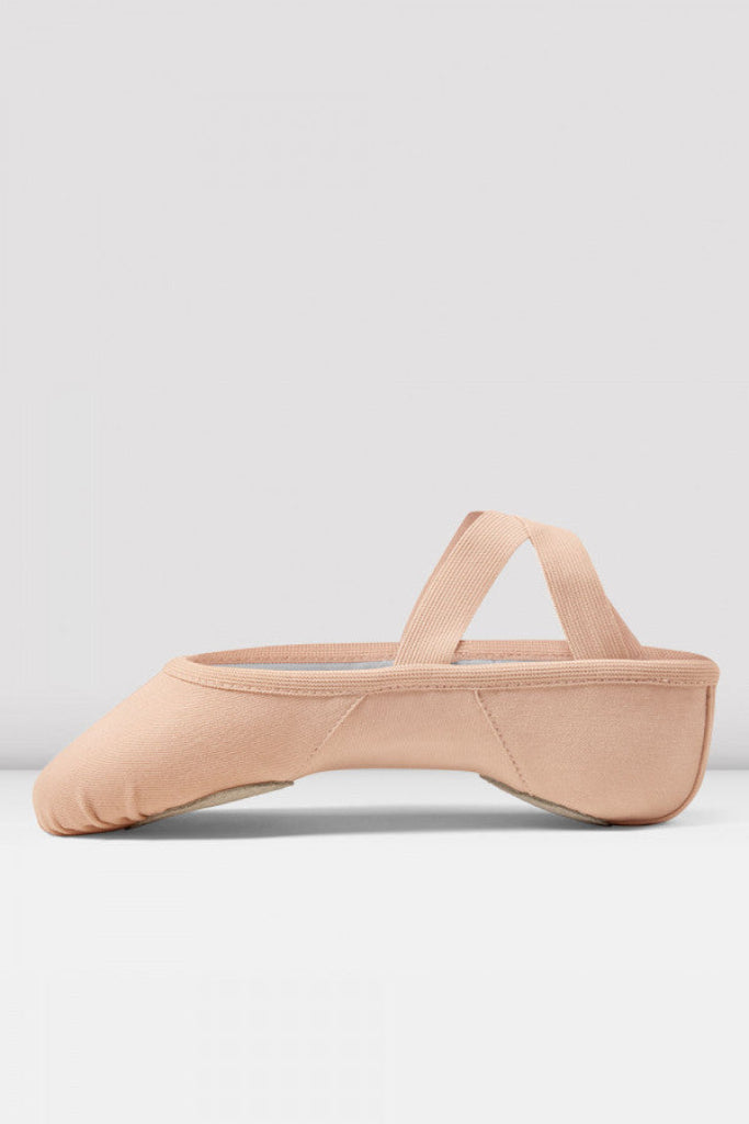 BLOCH S0217L - ELATION PINK CANVAS SPLIT SOLE BALLET SHOES