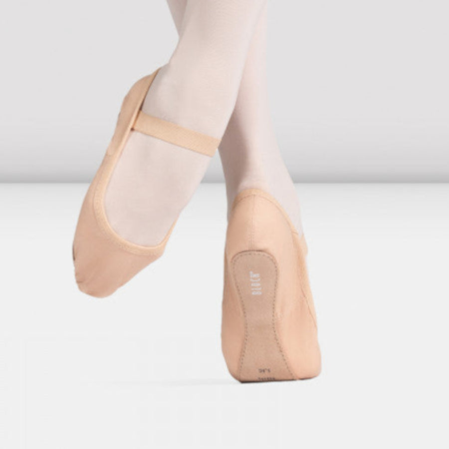 BLOCH S0239 - ARISE II PINK CANVAS BALLET SHOES
