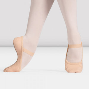 BLOCH S0239 - ARISE II PINK CANVAS BALLET SHOES