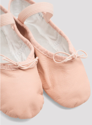 BLOCH S0258 - ARISE PINK LEATHER SPLIT SOLE BALLET SHOES