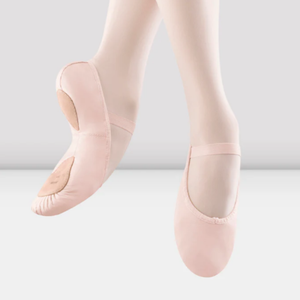 BLOCH S0258 - ARISE PINK LEATHER SPLIT SOLE BALLET SHOES