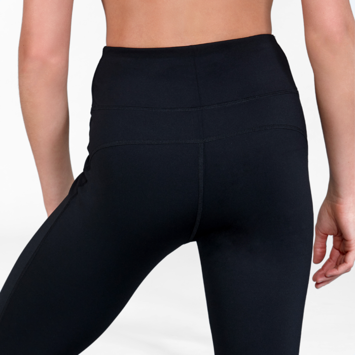 BLACK HIGH WAISTED FLARED LEG DANCE PANTS