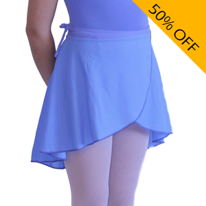 SALE - SISTD - POLYESTER CREPE ISTD WRAPOVER SKIRT