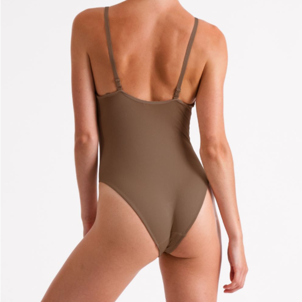 SEAMLESS LOW BACK CAMISOLE LEOTARD