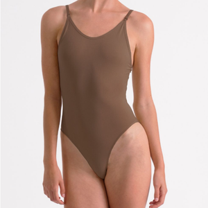 SEAMLESS LOW BACK CAMISOLE LEOTARD