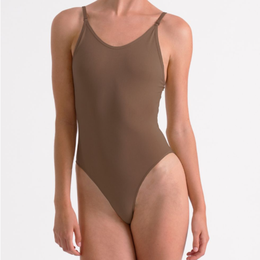 SEAMLESS LOW BACK CAMISOLE LEOTARD