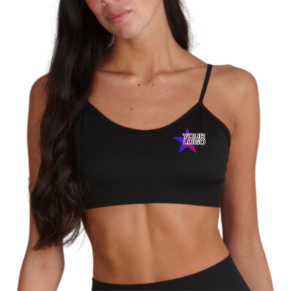 PRINT HUB - PERSONALISED SEAMLESS ACTIVEWEAR BRA TOP