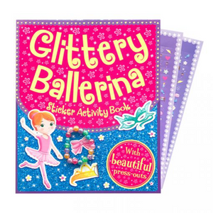 GLITTERY BALLERINA STICKER ACTIVITY BOOK
