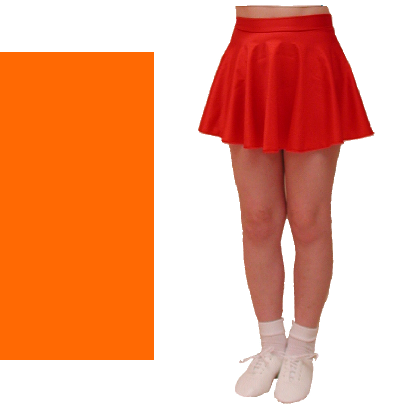 Orange skirt dance best sale