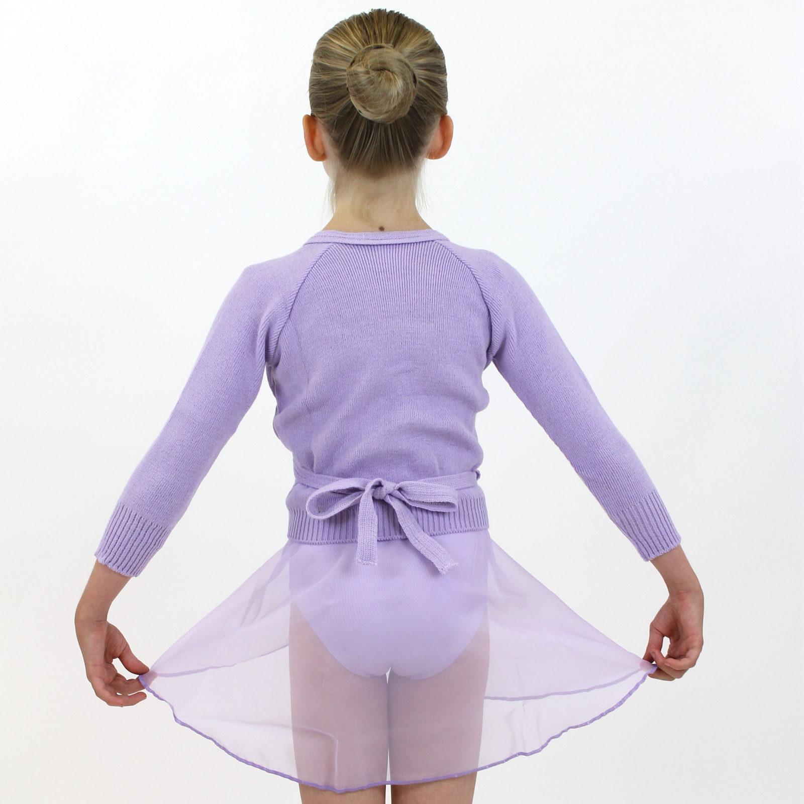Lilac top ballet cardigan
