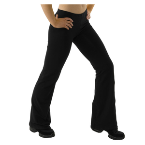 COTTON LYCRA HIPSTER JAZZ PANTS - FLARED LEG - Click Dancewear