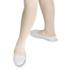ROCH VALLEY WHITE LEATHER OPHELIA BALLET SHOES