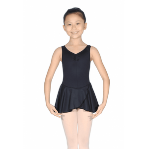 ROCH VALLEY MEDLEY SLEEVELESS LEOTARD WITH ATTACHED SKIRT