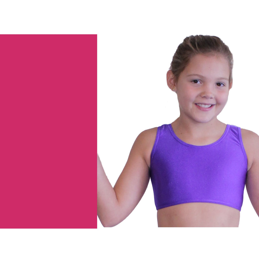 SUZI - SLEEVELESS CROP TOP - Click Dancewear