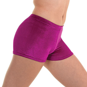 TAPPERS & POINTERS SMOOTH VELVET HIPSTER MICRO SHORTS - Click Dancewear - 4