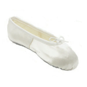 BASIC WHITE SATIN BALLET SHOES Dance Shoes Dancers World 