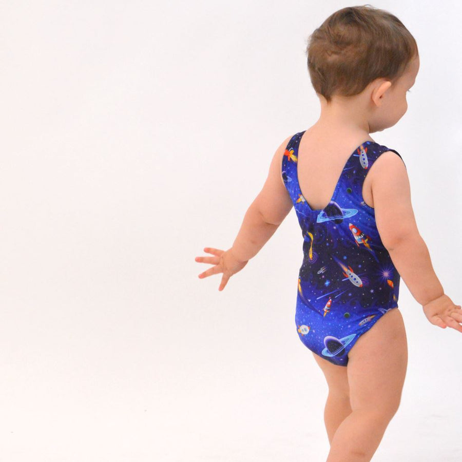 ROCKET PRINT - BABY SIZES - PLAIN FRONT LEOTARD Dancewear Dancers World 
