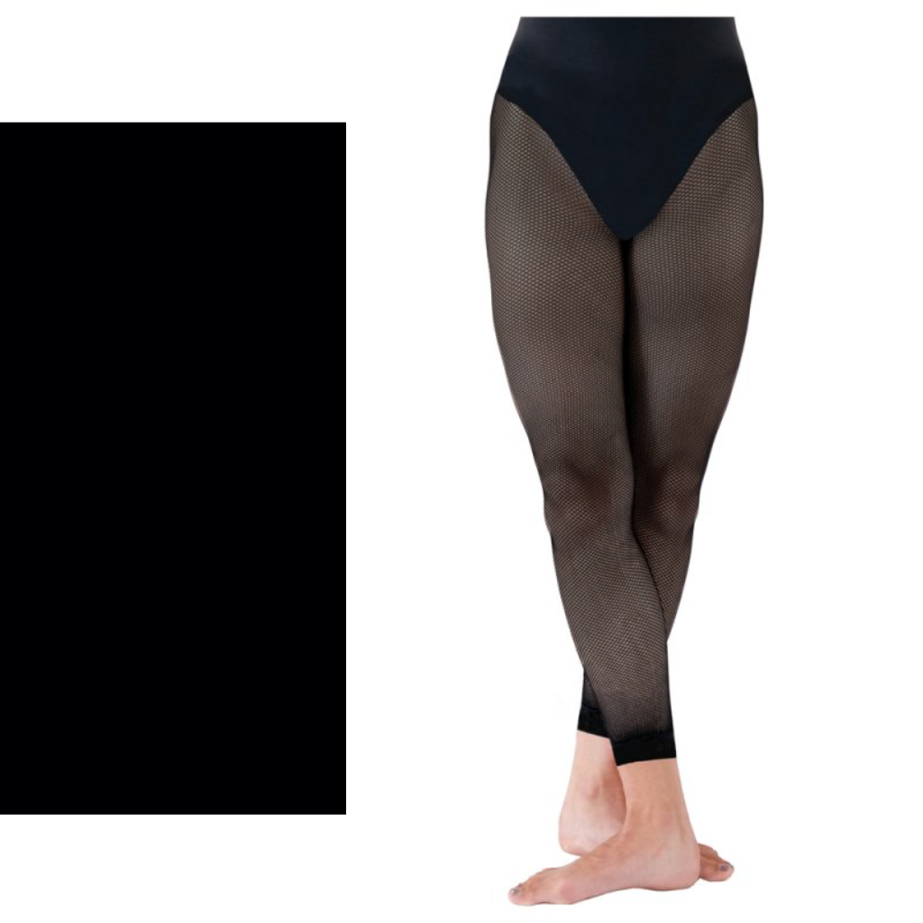 Footless fishnet dance sales tights
